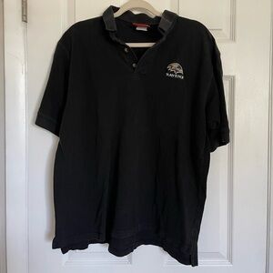 NFL Black Polo Shirt with Team Logo